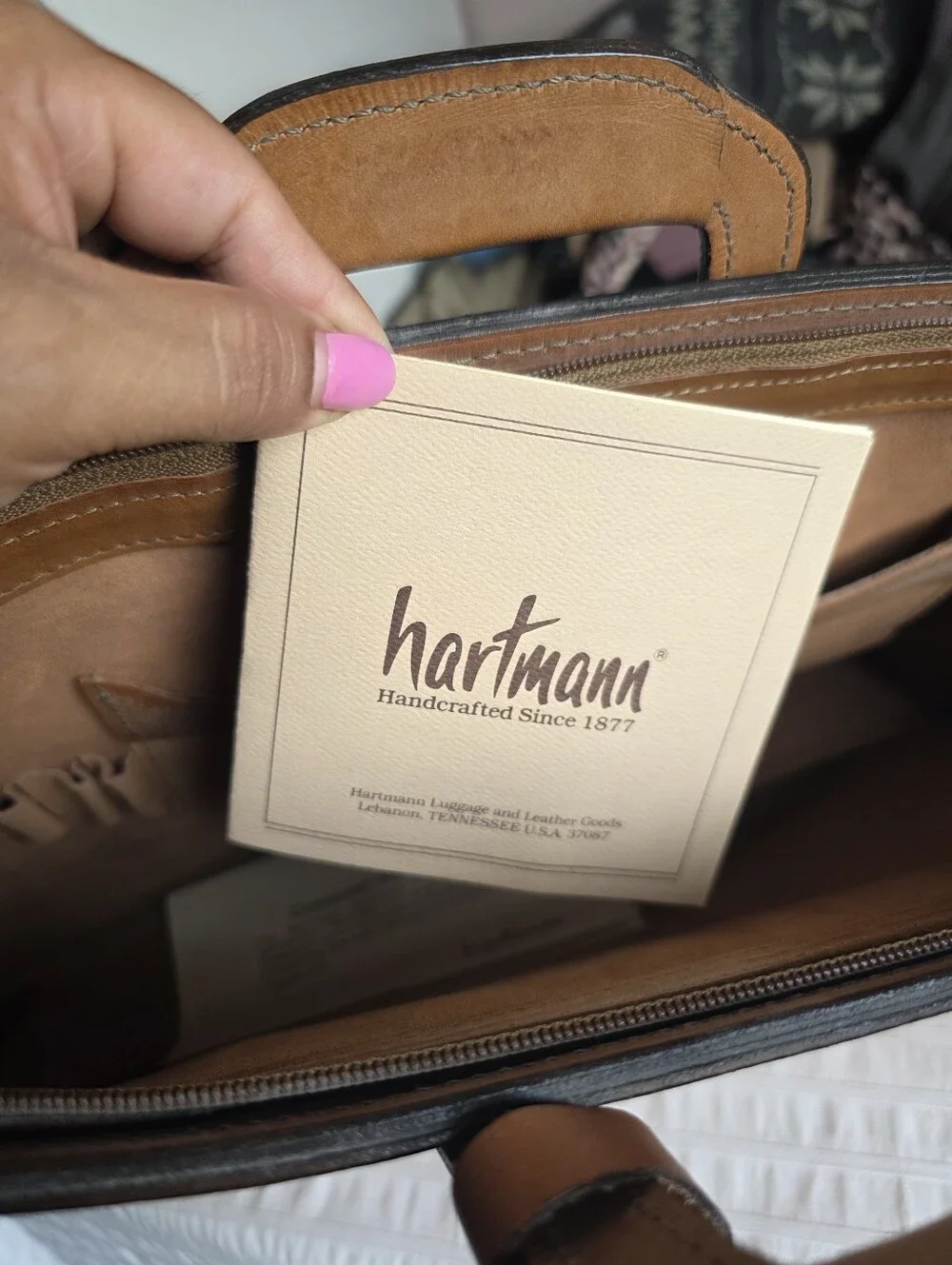 Hartmann sleek tan